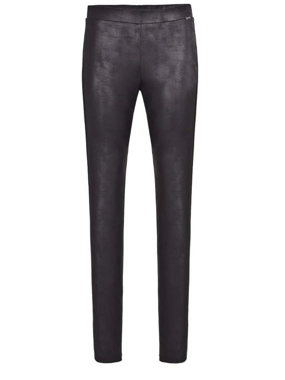 COP. COPINE ASNIERES PATALON DISTRESSED-METAL LEGGING ELASTIC WAISTBAND sz L